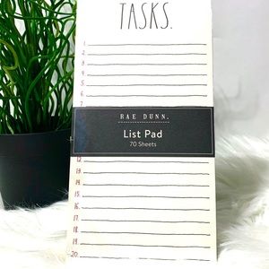 Rae Dunn ‘Tasks’ List Pad